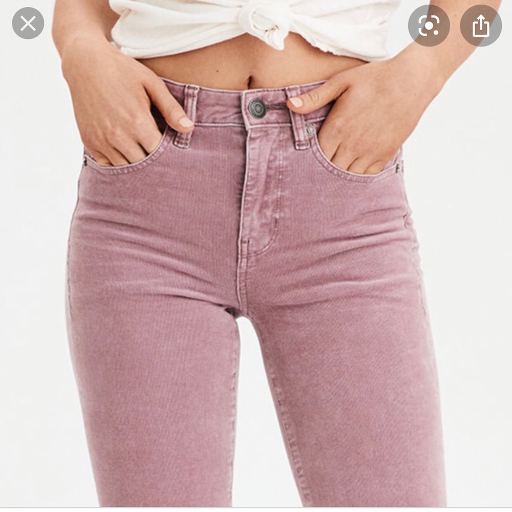 AMERICAN EAGLE CORDUROY JEGGINGS